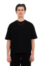 PLAIN TEE BLACK