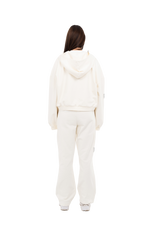 PLAIN ZIPPER ECRU