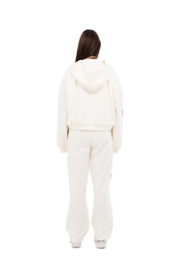 PLAIN ZIPPER ECRU