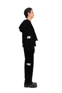 PLAIN ZIPPER BLACK