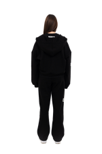 PLAIN ZIPPER BLACK