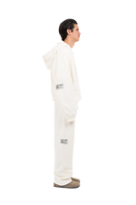 PLAIN ZIPPER ECRU