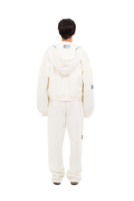 PLAIN ZIPPER ECRU