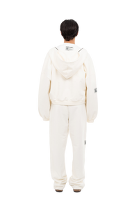 PLAIN ZIPPER ECRU