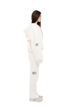 PLAIN ZIPPER ECRU