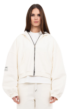 PLAIN ZIPPER ECRU